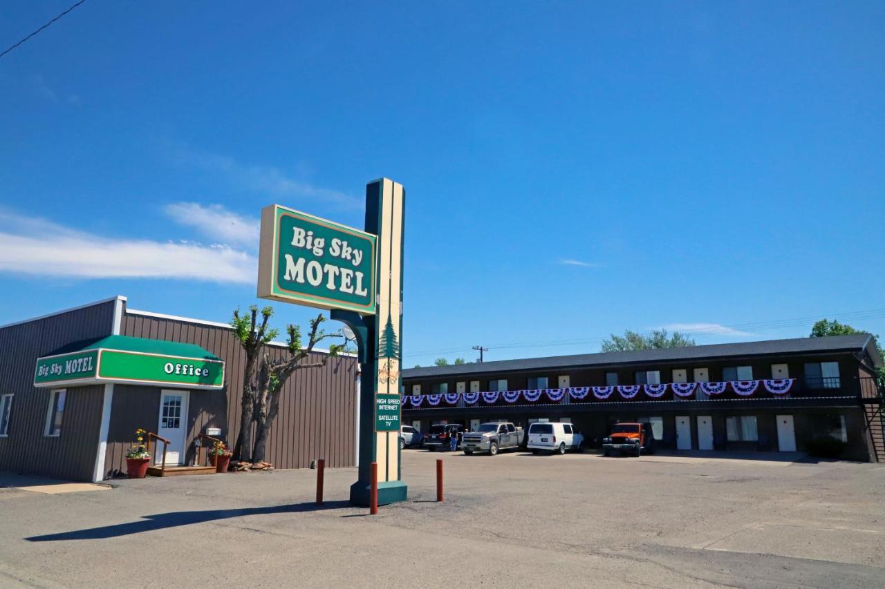 Big Sky Motel Roundup Eksteriør billede